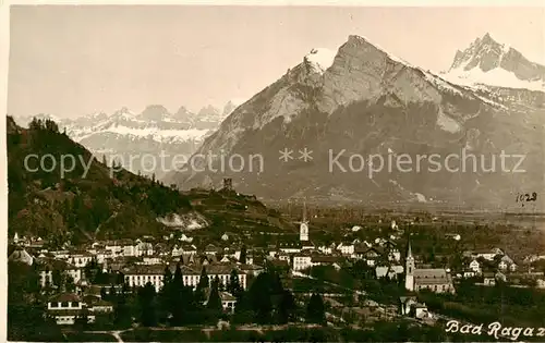 AK / Ansichtskarte Bad_Ragaz_Ragatz_SG Panorama 