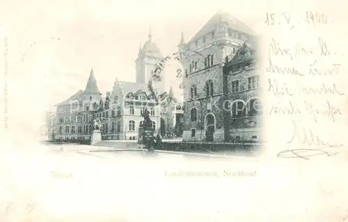 AK / Ansichtskarte Zuerich_ZH Landesmuseum Nordfront Zuerich_ZH
