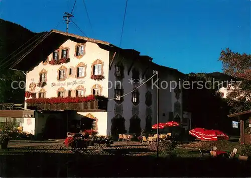 AK / Ansichtskarte  Scharnitz Wirtshaus zum Bartler Scharnitz