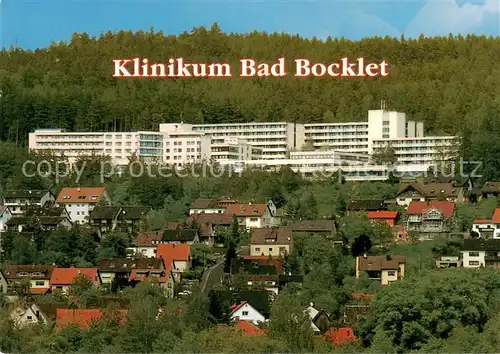 AK / Ansichtskarte  Bad_Bocklet Kllinikum Bad Bocklet Bad_Bocklet