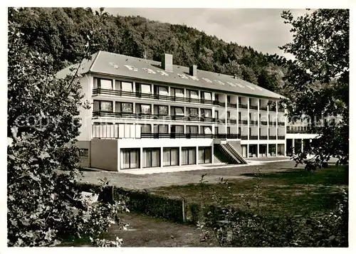 AK / Ansichtskarte  Bad_Lauterberg Kurklinik Dr Muschinsky Bad_Lauterberg