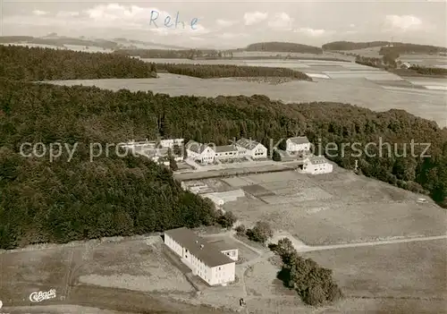 AK / Ansichtskarte  Rennerod Stiftung Christl Erholungsheim Westerwald Fliegeraufnahme Rennerod