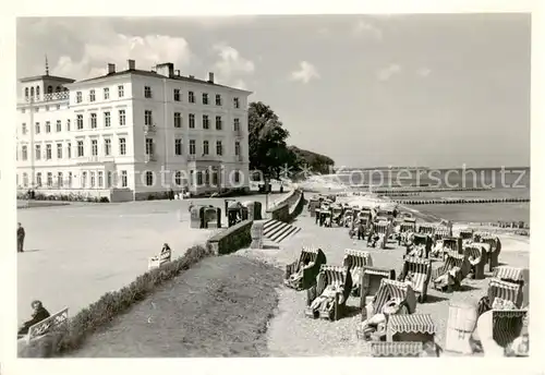 AK / Ansichtskarte 73828683 Heiligendamm_Ostseebad Sanatorium Strand Heiligendamm_Ostseebad