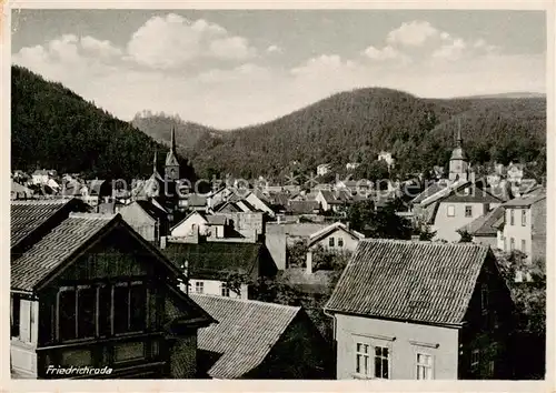 AK / Ansichtskarte  Friedrichroda Panorama Friedrichroda