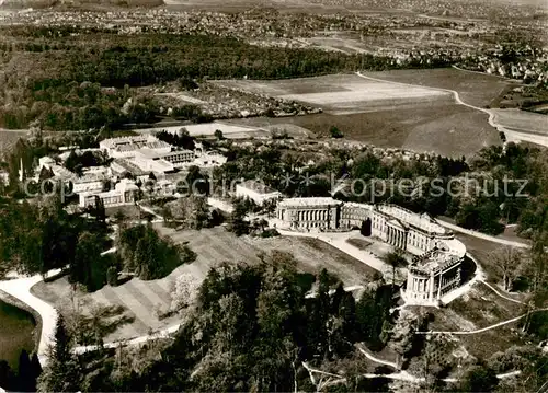 AK / Ansichtskarte  Wilhelmshoehe_Kassel Blick auf Schloss Gewaechshaus und Schlosshotel Wilhelmshoehe Kassel