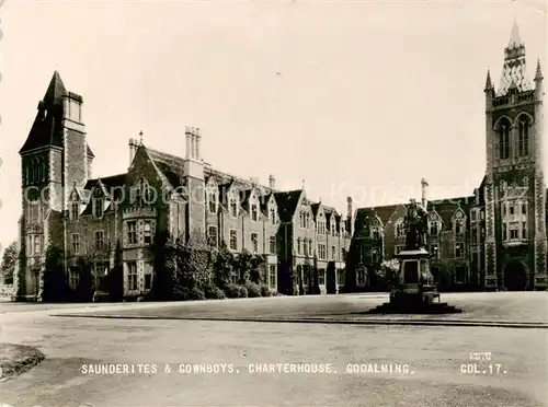 AK / Ansichtskarte  Godalming__UK Saunderites and Cownboys Charterhouse 