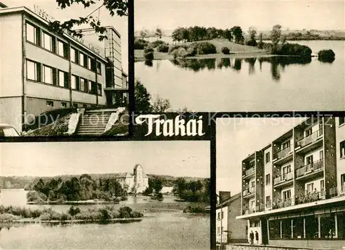 AK / Ansichtskarte 73828739 Trakai_Lithuania Hotel Calve See Wasserburg Ein neuer Laden 
