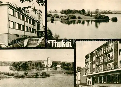 AK / Ansichtskarte  Trakai_Lithuania Hotel Calve See Wasserburg Ein neuer Laden 