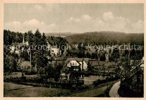 AK / Ansichtskarte  Georgenthal_Gotha Blick vom Finkenberg Georgenthal Gotha