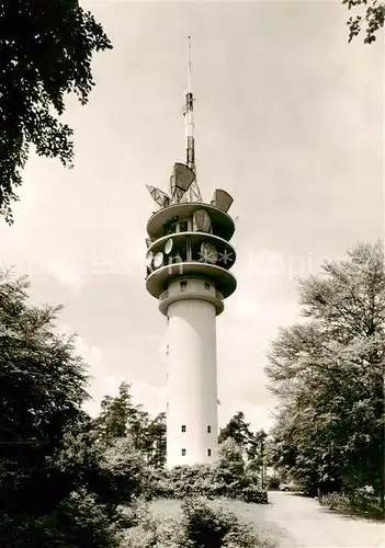 AK / Ansichtskarte  Teutoburgerwald Huenenburg Fernmelde und Fernsehturm Teutoburgerwald