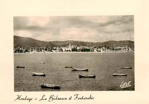 AK / Ansichtskarte Hendaye_64 La Bidasso et Fontarabie 