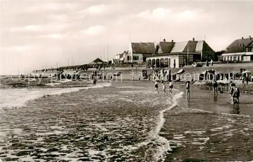 AK / Ansichtskarte  Norderney_Nordseebad Strand Norderney_Nordseebad