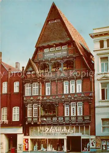 AK / Ansichtskarte  Minden__Westfalen_Weser Haus Schmieding am Markt 