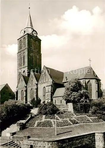 AK / Ansichtskarte  Minden__Westfalen_Weser Marienkirche 