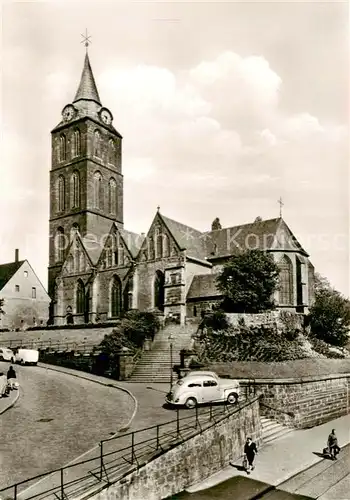 AK / Ansichtskarte  Minden__Westfalen_Weser Marienkirche 