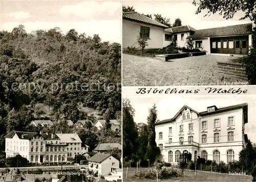 AK / Ansichtskarte  Barkhausen_Minden Bibelhaus Malche Freizeitheim Am Wittekindsberg Suedseite Barkhausen Minden