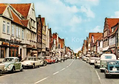 AK / Ansichtskarte  Nienburg_Weser Langestrasse Nienburg Weser