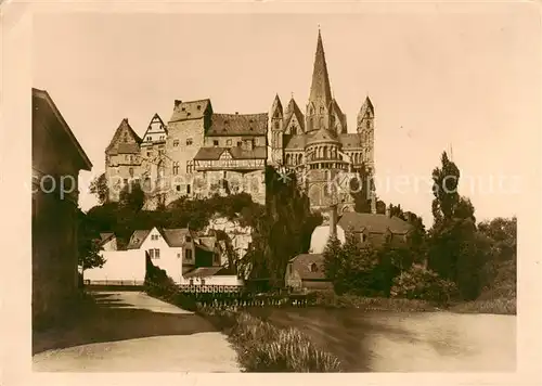 AK / Ansichtskarte  Limburg_Lahn Stiftskirche St Georg mit Burg Limburg_Lahn