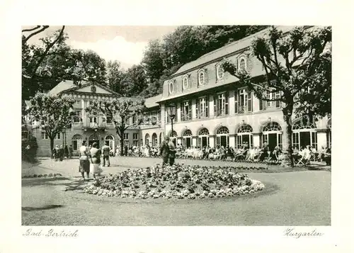 AK / Ansichtskarte  Bad_Bertrich Kurgarten Bad_Bertrich