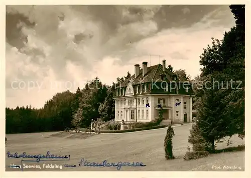 AK / Ansichtskarte  Feldafing_Starnbergersee Erholungsheim Seewies Feldafing_Starnbergersee