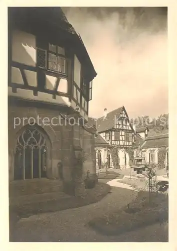 AK / Ansichtskarte  Bebenhausen_Tuebingen Ehem Jagdschloss einst Kloster mit Klosterhof Bebenhausen Tuebingen