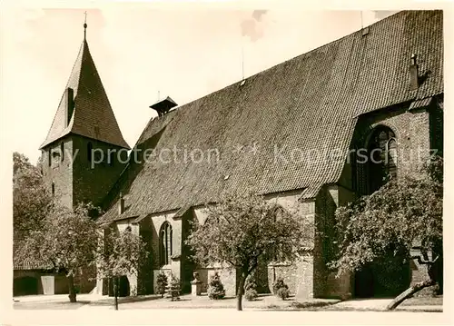 AK / Ansichtskarte 73829071 Ebstorf Kirche des ehem Benediktiner Nonnen Klosters Ebstorf