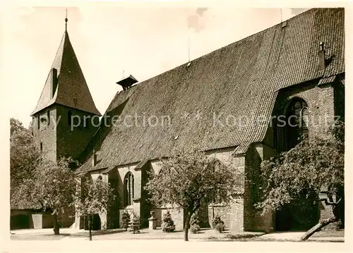 AK / Ansichtskarte  Ebstorf Kirche des ehem Benediktiner Nonnen Klosters Ebstorf