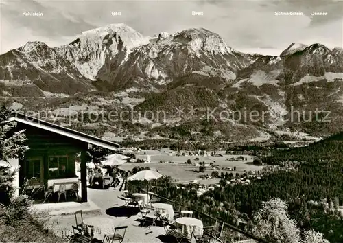 AK / Ansichtskarte  Schoenau_Berchtesgaden Alpengasthof Gerstreut Panorama Schoenau Berchtesgaden