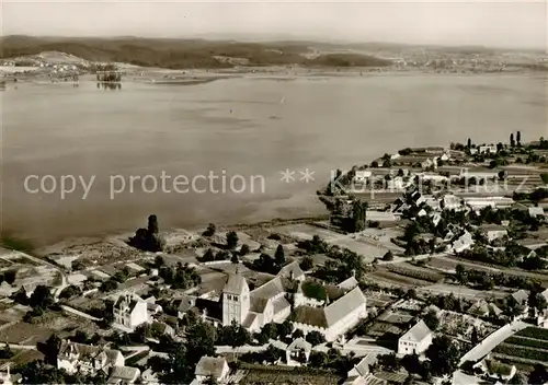 AK / Ansichtskarte  Insel_Reichenau_Bodensee Mittelzell Fliegeraufnahme 