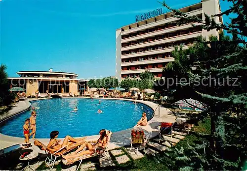 AK / Ansichtskarte 73829121 Montegrotto_Terme_IT Hotel Terme Marconi Piscine Termali 