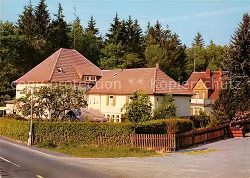 AK / Ansichtskarte 73829176 Laubach_Hessen Gasthaus Pension Laubacher Wald Laubach Hessen