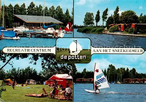 AK / Ansichtskarte  Sneek_NL Recreatiecentrum De Potten aan het Sneekermeer 