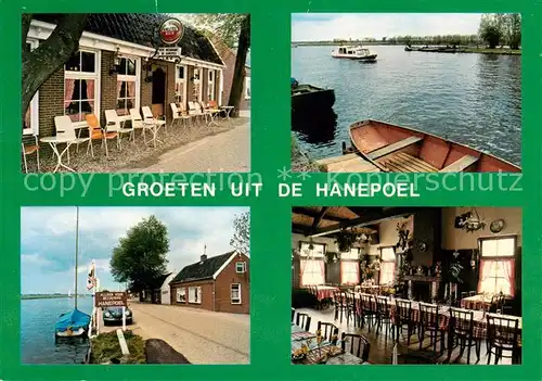 AK / Ansichtskarte  Abbenes_Haarlemmermeer_NL Cafe Restaurant De Hanepoel Gaststube 