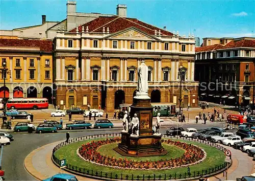 AK / Ansichtskarte  Milano_Mailand_IT Piazza della Scala 
