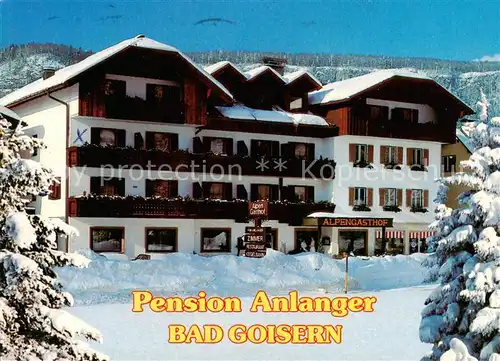 AK / Ansichtskarte 73829211 Bad_Goisern_Salzkammergut Alpengasthof Pension Anlanger Bad_Goisern_Salzkammergut