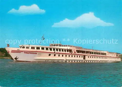 AK / Ansichtskarte  Dampfer_Binnenschifffahrt MS Donauprinzessin  