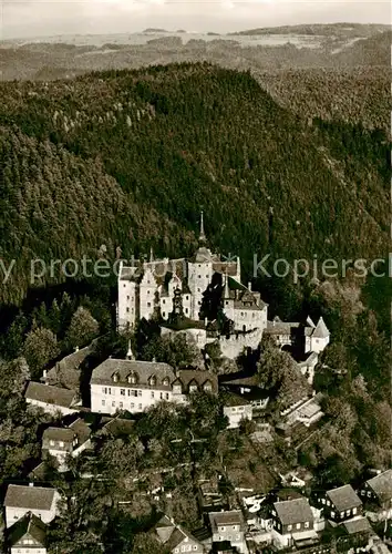 AK / Ansichtskarte 73829273 Burg_Lauenstein_Frankenwald Fliegeraufnahme Burg_Lauenstein