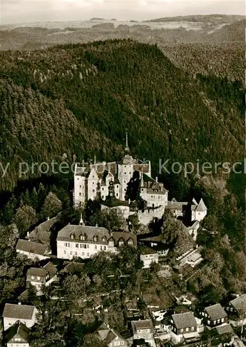 AK / Ansichtskarte  Burg_Lauenstein_Frankenwald Fliegeraufnahme Burg_Lauenstein