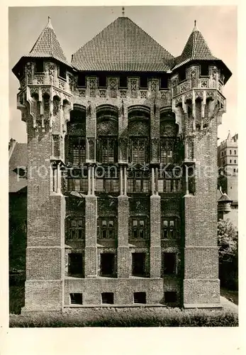 AK / Ansichtskarte  Marienburg__Westpreussen_Malbork_PL Schloss Hochmeister Palast 