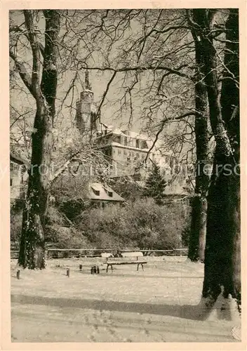 AK / Ansichtskarte  Tuebingen Park Kirche Tuebingen