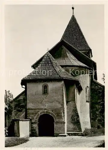 AK / Ansichtskarte  Oberzell_Reichenau Stiftskirche St Georg Oberzell Reichenau