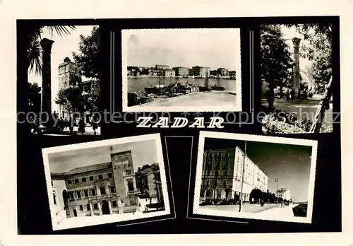 AK / Ansichtskarte 73829350 Zadar_Zadra_Zara_Croatia Teilansichten 