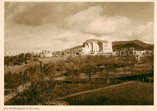 AK / Ansichtskarte Dornach__SO Das Goetheanum 
