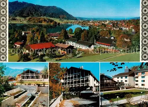 AK / Ansichtskarte  Schliersee Panorama Rehabilitationsheim Schliersee der AOK Muenchen Schliersee