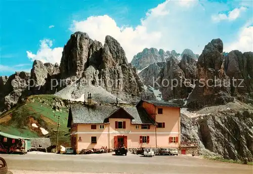 AK / Ansichtskarte  Wolkenstein_Groeden Gasthof Groednerjoch Wolkenstein_Groeden