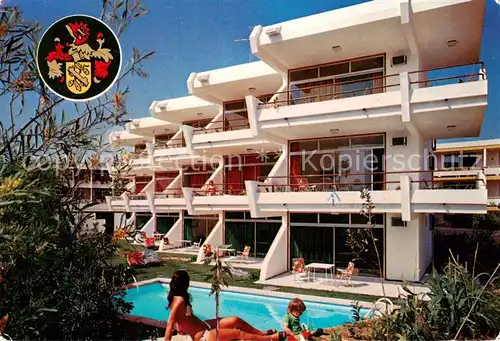 AK / Ansichtskarte 73829426 Playa_del_Ingles_Gran_Canaria_ES Apartamentos Patricio Pool 