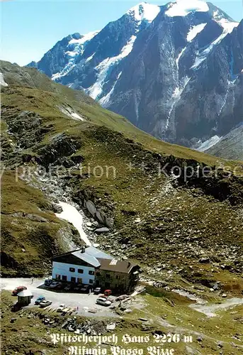 AK / Ansichtskarte  Pfitscherjochhaus_2777m_Rifugio_Vizze_IT Rifugio Basso Vizze  