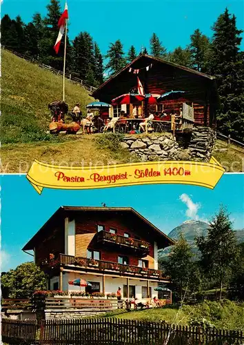 AK / Ansichtskarte  Soelden_oetztal_AT Pension Berggeist Goldegg Alm 