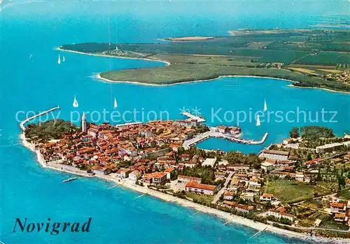 AK / Ansichtskarte 73829477 Novigrad_Croatia Fliegeraufnahme 