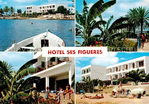 AK / Ansichtskarte  Ibiza_Islas_Baleares Hotel Ses Figueres Teilansichten Ibiza_Islas_Baleares